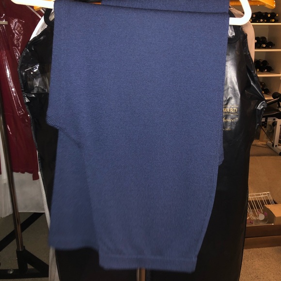 St. John Navy Blue 3-Piece Pantsuit - Picture 9 of 10